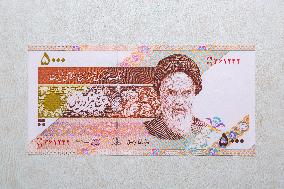 Illustration - Iranian Rial vs US Dollar A Currency in Crisis