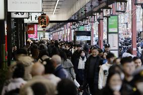 New Year's Day in Tokyo