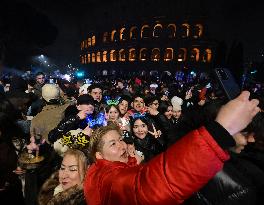 New Year Celebrations In Italy - Rome