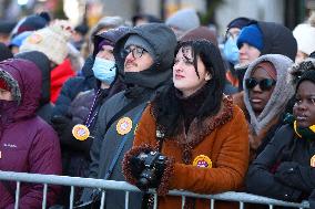 Inauguration of Mayor-Elect Zohran Mamdani - NYC