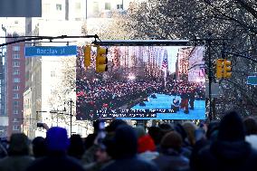 Inauguration of Mayor-Elect Zohran Mamdani - NYC