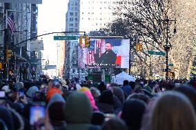 Inauguration of Mayor-Elect Zohran Mamdani - NYC