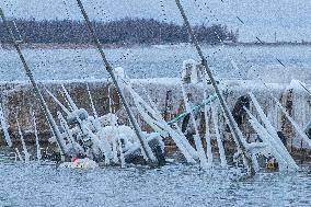 The aftermath of the storm