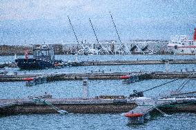 The aftermath of the storm