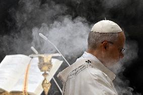 Pope Leo XIV Celebrates New Year's Day Mass - Vatican