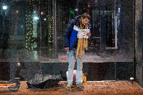 Homeless on The Street - San Francisco