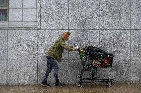Homeless on The Street - San Francisco