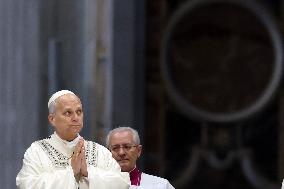 Pope Leo XIV Celebrates New Year's Day Mass - Vatican