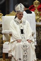 Pope Leo XIV Celebrates New Year's Day Mass - Vatican