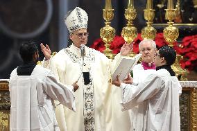 Pope Leo XIV Celebrates New Year's Day Mass - Vatican