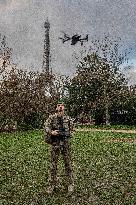French army drone pilot - Paris