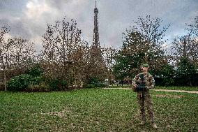 French army drone pilot - Paris