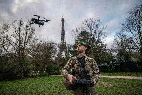 French army drone pilot - Paris