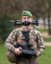 French army drone pilot - Paris