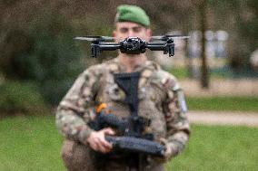 French army drone pilot - Paris