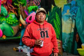 Miguel Mejia the Artisan Behind Twenty Years Crafting the Black and Whites Carnival - Carnaval de Negros y Blancos 2026