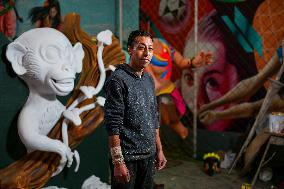 Miguel Mejia the Artisan Behind Twenty Years Crafting the Black and Whites Carnival - Carnaval de Negros y Blancos 2026