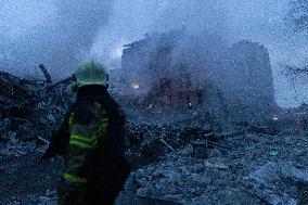 Russian Forces Strike Residential Areas Of Kharkiv - Ukraine