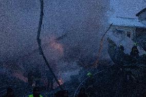 Russian Forces Strike Residential Areas Of Kharkiv - Ukraine