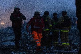 Russian Forces Strike Residential Areas Of Kharkiv - Ukraine