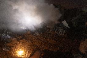 Russian Forces Strike Residential Areas Of Kharkiv - Ukraine