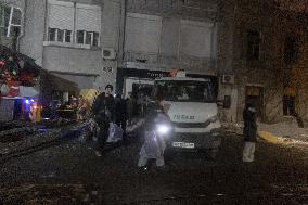 Russian Forces Strike Residential Areas Of Kharkiv - Ukraine