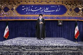 Iran's Supreme Leader Ayatollah Ali Khamenei - Tehran