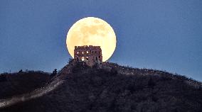 Wolf Moon Supermoon - China