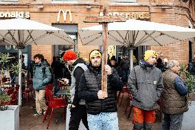 Farmers' Union Protest Against the Government's management of the DNC - Toulouse