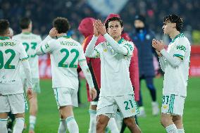 CALCIO - Serie A - Atalanta BC vs AS Roma