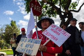 Venezuela Crisis Demonstrations in Colombia