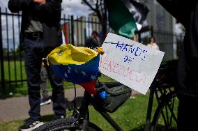 Venezuela Crisis Demonstrations in Colombia