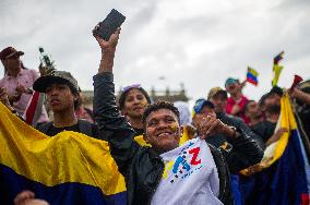 Venezuela Crisis Demonstrations in Colombia