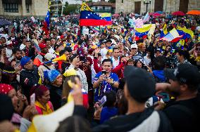 Venezuela Crisis Demonstrations in Colombia