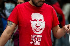 Venezuela Crisis Demonstrations in Colombia