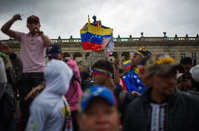 Venezuela Crisis Demonstrations in Colombia