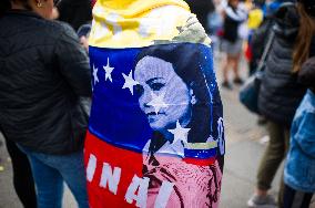 Venezuela Crisis Demonstrations in Colombia