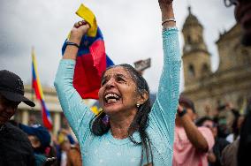 Venezuela Crisis Demonstrations in Colombia
