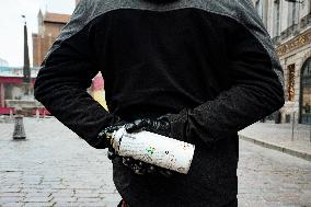 Action By The Inter-Union Group Of Farmers In Toulouse