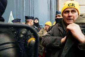 Action By The Inter-Union Group Of Farmers In Toulouse