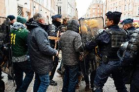 Action By The Inter-Union Group Of Farmers In Toulouse