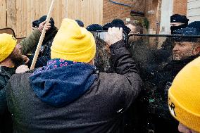Action By The Inter-Union Group Of Farmers In Toulouse