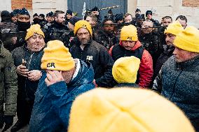 Action By The Inter-Union Group Of Farmers In Toulouse