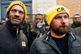 Action By The Inter-Union Group Of Farmers In Toulouse