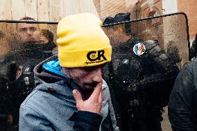 Action By The Inter-Union Group Of Farmers In Toulouse