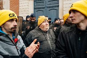 Action By The Inter-Union Group Of Farmers In Toulouse