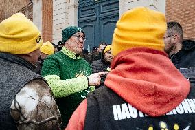Action By The Inter-Union Group Of Farmers In Toulouse
