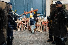 Action By The Inter-Union Group Of Farmers In Toulouse