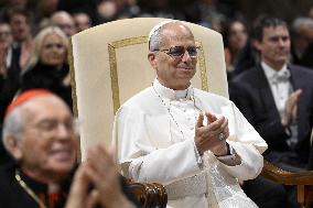 Pope Leo XIV At A Concert In The Sistine Chapel - Vatican