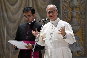 Pope Leo XIV At A Concert In The Sistine Chapel - Vatican